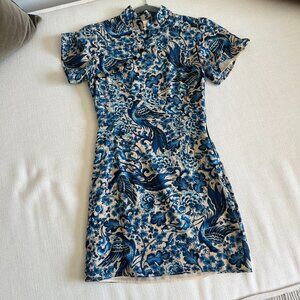 COPY - Lovers and Friends - Blue & White mini dress